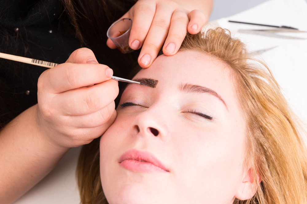 eyebrow grooming