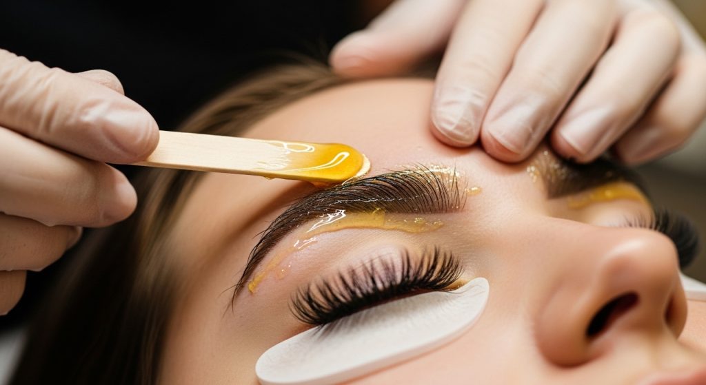  Eyebrow Waxing with Eyelash 