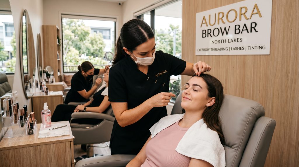 Eyebrow Threading North Lakes beauty hub